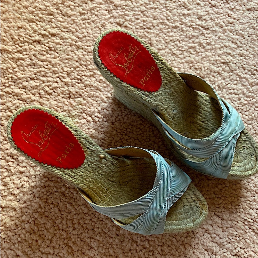 Christian Louboutin Wedge Heels